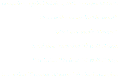 Compaiono i primi Jukebox, 16 Canzoni per 50 Cent. Glenn Miller incide "In The Mood". Artie Shaw incide "Frenesi". Esce il film "Pinocchio" di Walt Disney. Esce il film "Fantasia" di Walt Disney. Esce il film "Il Grande Dittatore" di Charlie Chaplin.